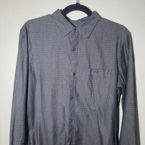 AX ARMANI EXCHANGE Men’s Slim Fit Printed Button Down Shirt - Size Medium